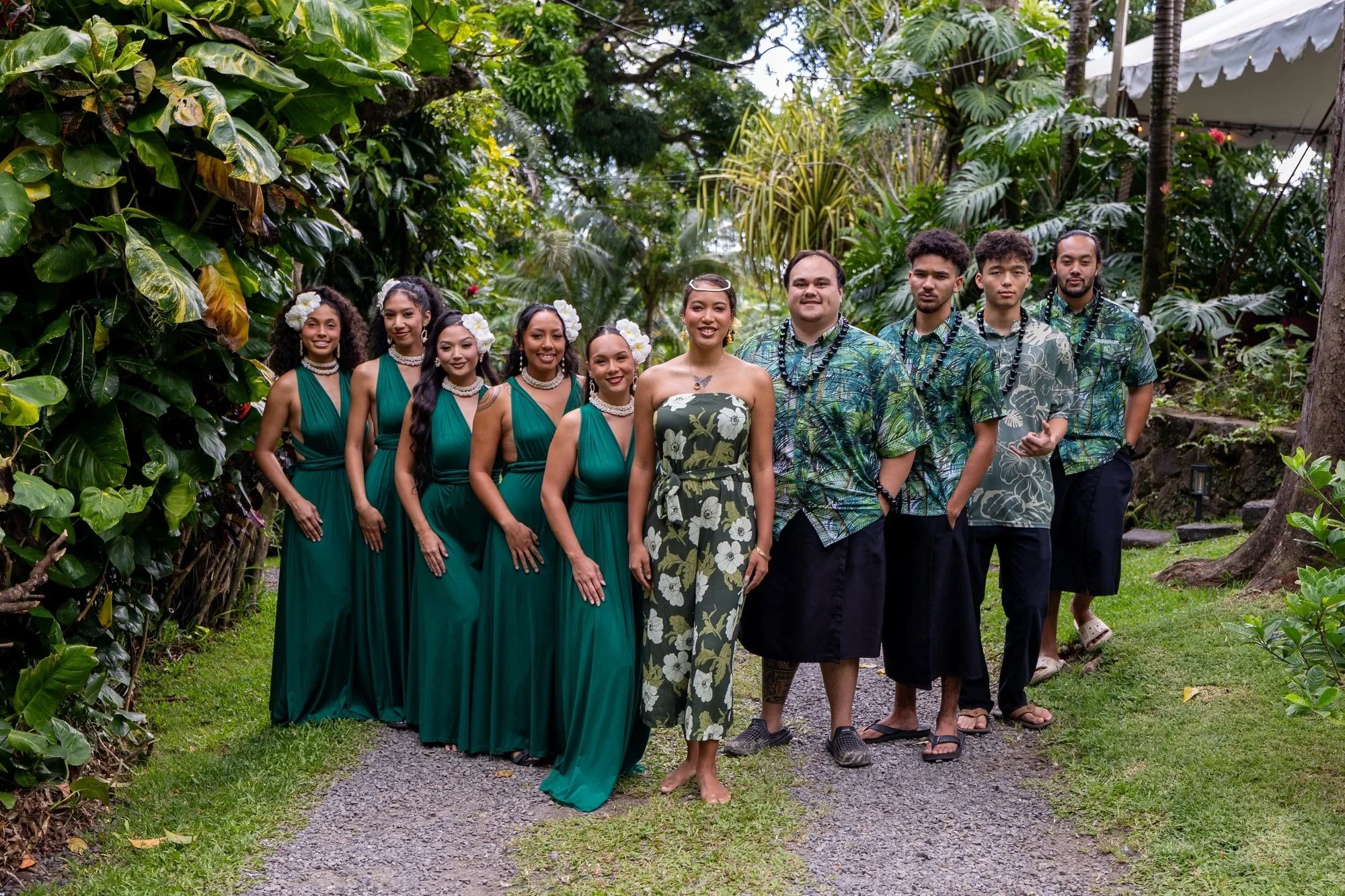 Experience Nutridge cast in the rainforest garden